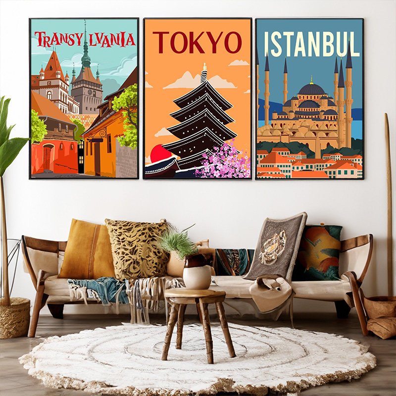 Modern City Landmarks Beijing  - đánh giá và giá Home Decor Jakarta