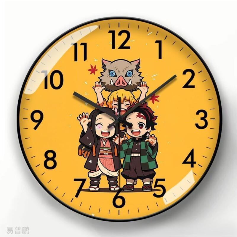 Demon Slayer Anime Cartoon Wal - đánh giá và giá Wall Clock Silent