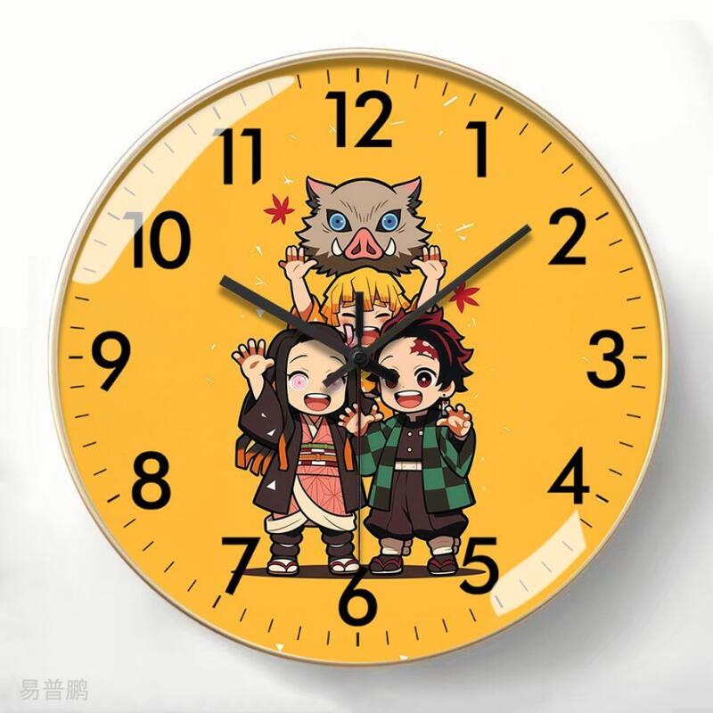 Demon Slayer Anime Cartoon Wal - đánh giá và giá Wall Clock Silent