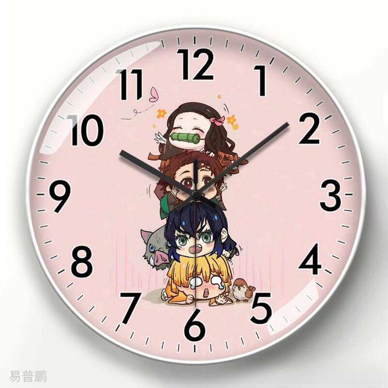 Demon Slayer Anime Cartoon Wal - đánh giá và giá Wall Clock Silent