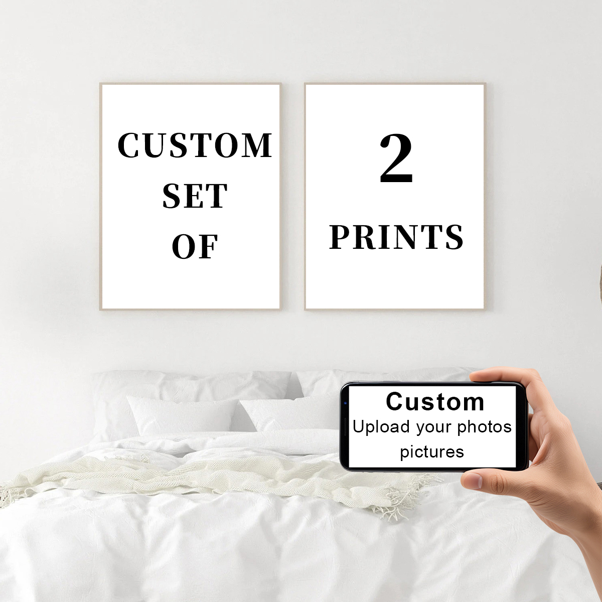 2pcs/set Custom Canvas Prints  - đánh giá và giá Home Decor Kit