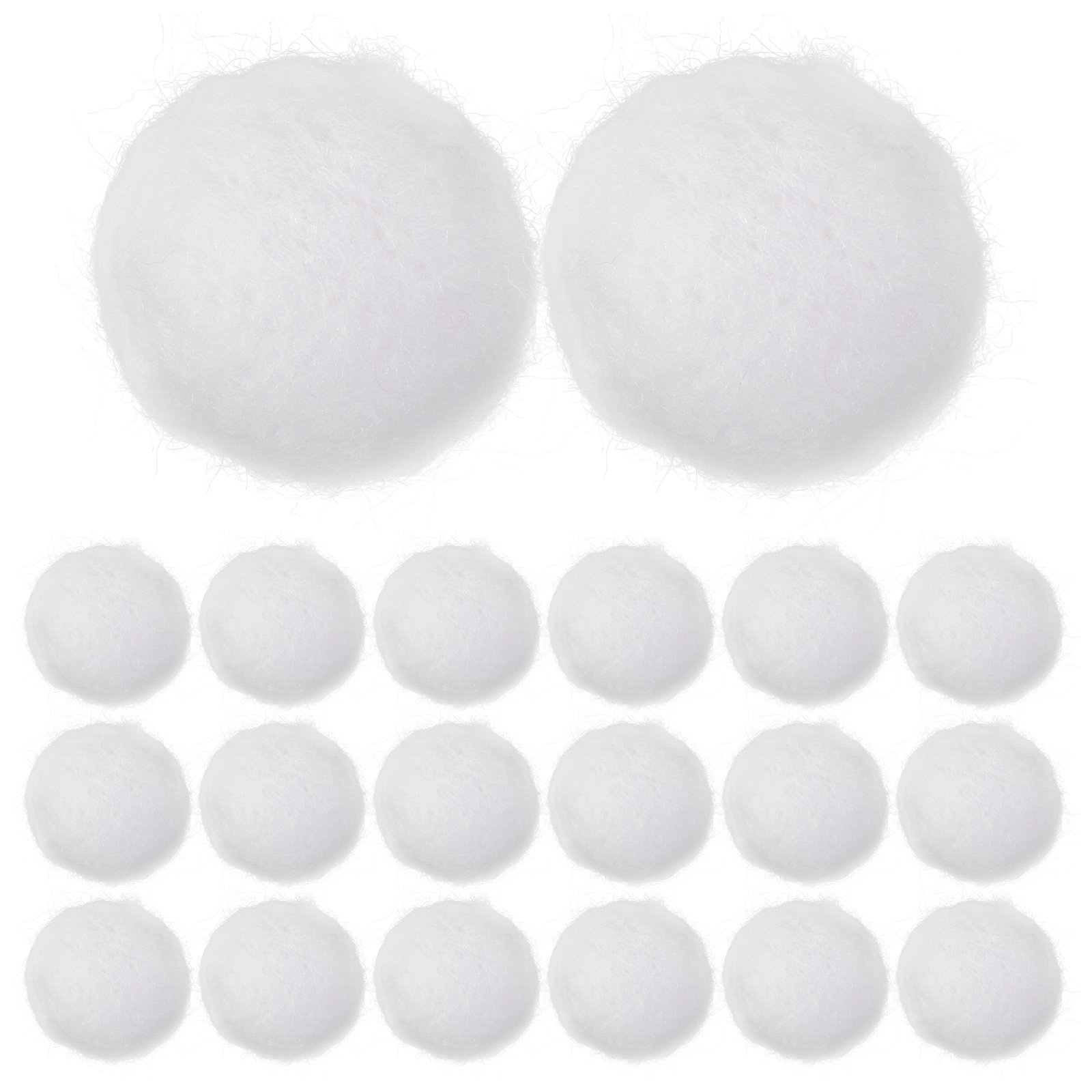 20Pcs Handmade Wool Felt Balls - đánh giá và giá Home Decor Handmade