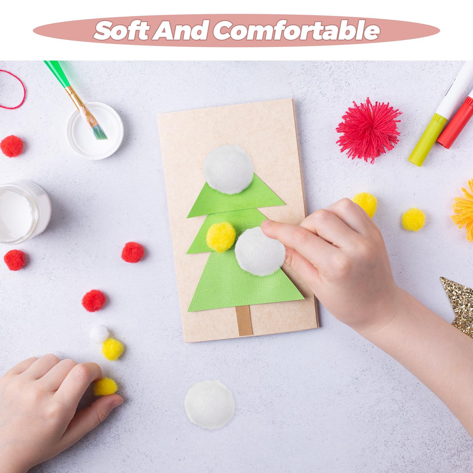 20Pcs Handmade Wool Felt Balls - đánh giá và giá Home Decor Handmade