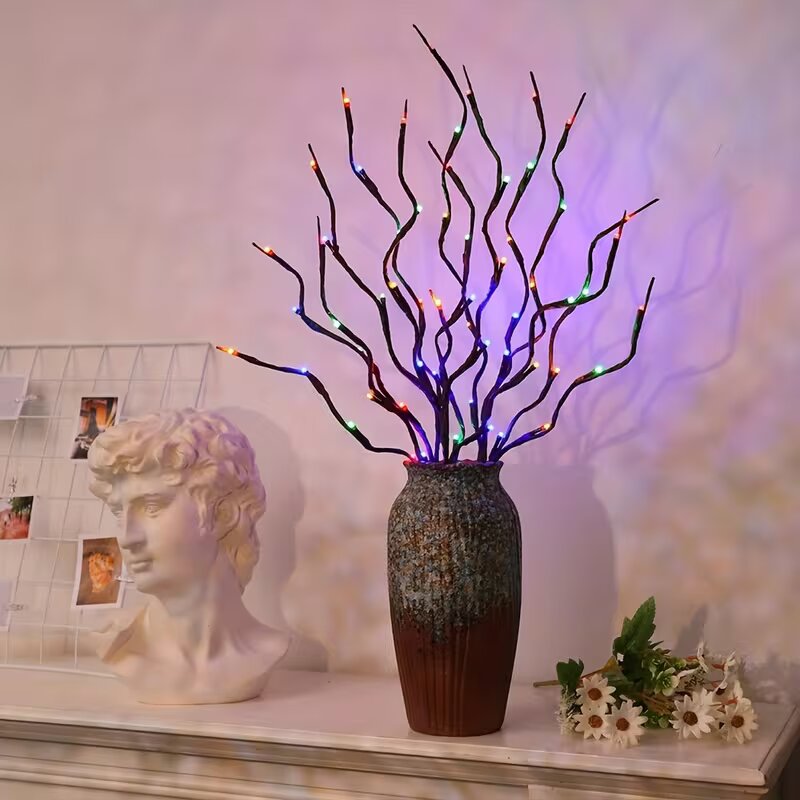 1/2PC 20LED Cherry Blossom Tre - đánh giá và giá Home Decor Vase