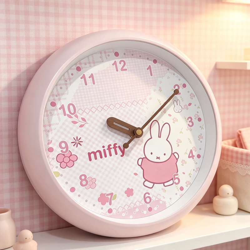 Cute Miffy Wall Clock Silent S - đánh giá và giá Wall Clock Silent