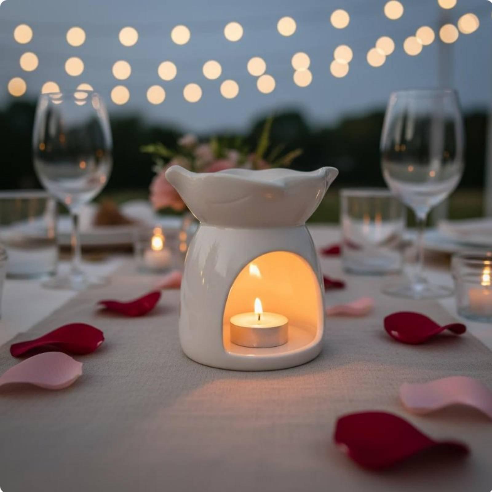 Ceramic Scented Candle Holder  - đánh giá và giá Home Decor Luxury