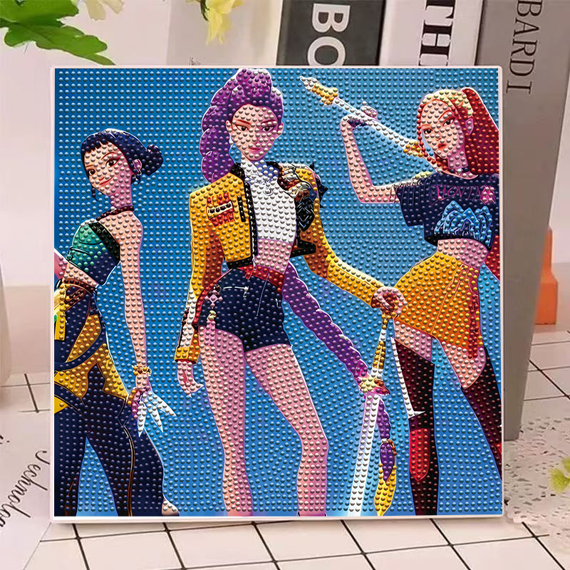 Anime Hunters Gilrs Lumi Mila  - đánh giá và giá Home Decor Kit