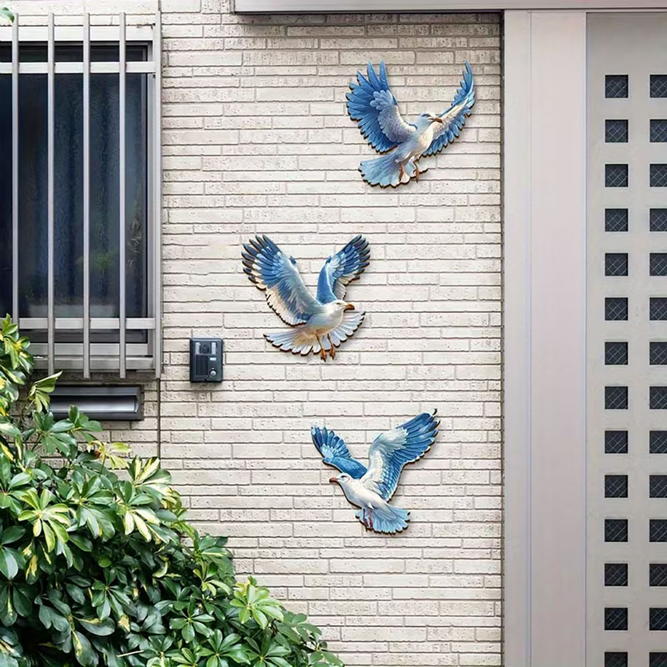 3 Pcs Wooden Seagull Wall Deco - đánh giá và giá Home Decor Nautical