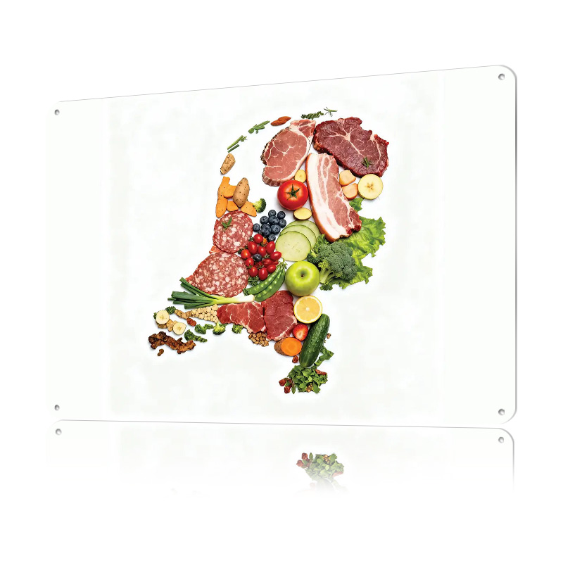 Food Map of Netherlands Made F - đánh giá và giá Home Decor Netherlands