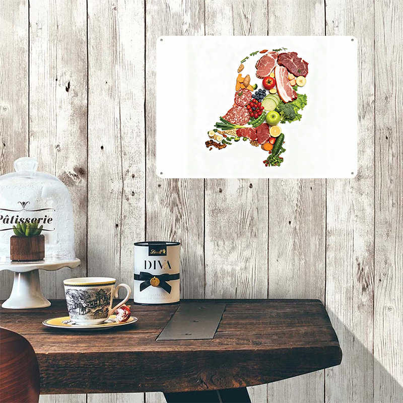 Food Map of Netherlands Made F - đánh giá và giá Home Decor Netherlands
