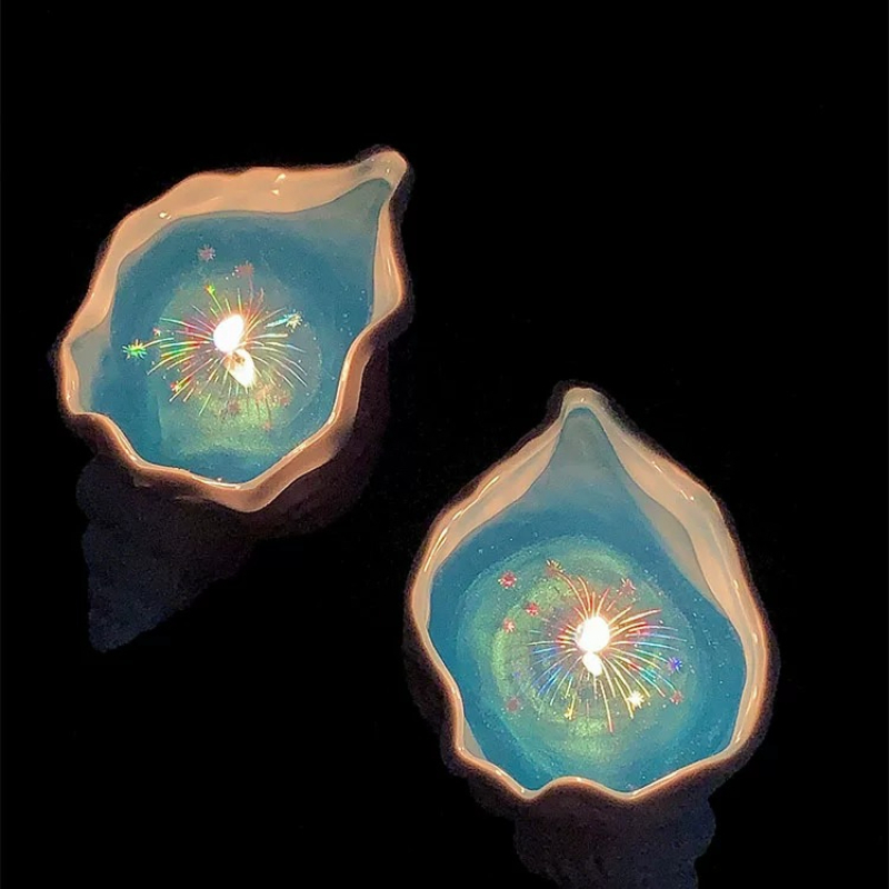 Handmade Shell Scented Candle  - đánh giá và giá Home Decor Handmade