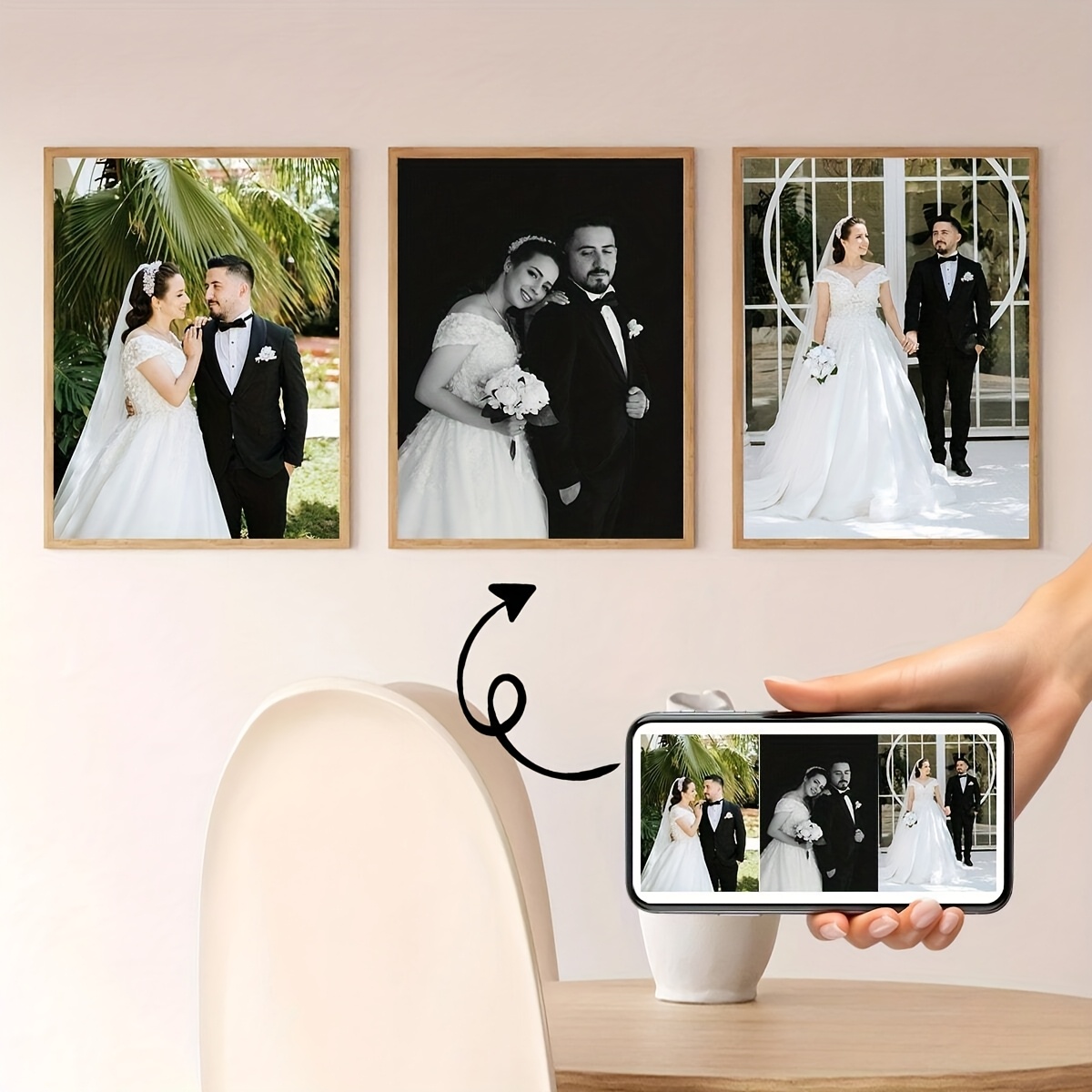 3pcs/set Custom Square Canvas  - đánh giá và giá Home Decor Kit