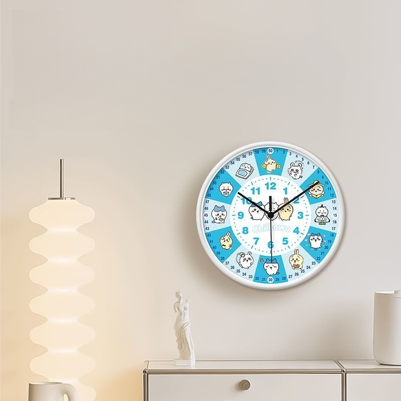 Anime Chiikawa Learning Wall C - đánh giá và giá Wall Clock Silent