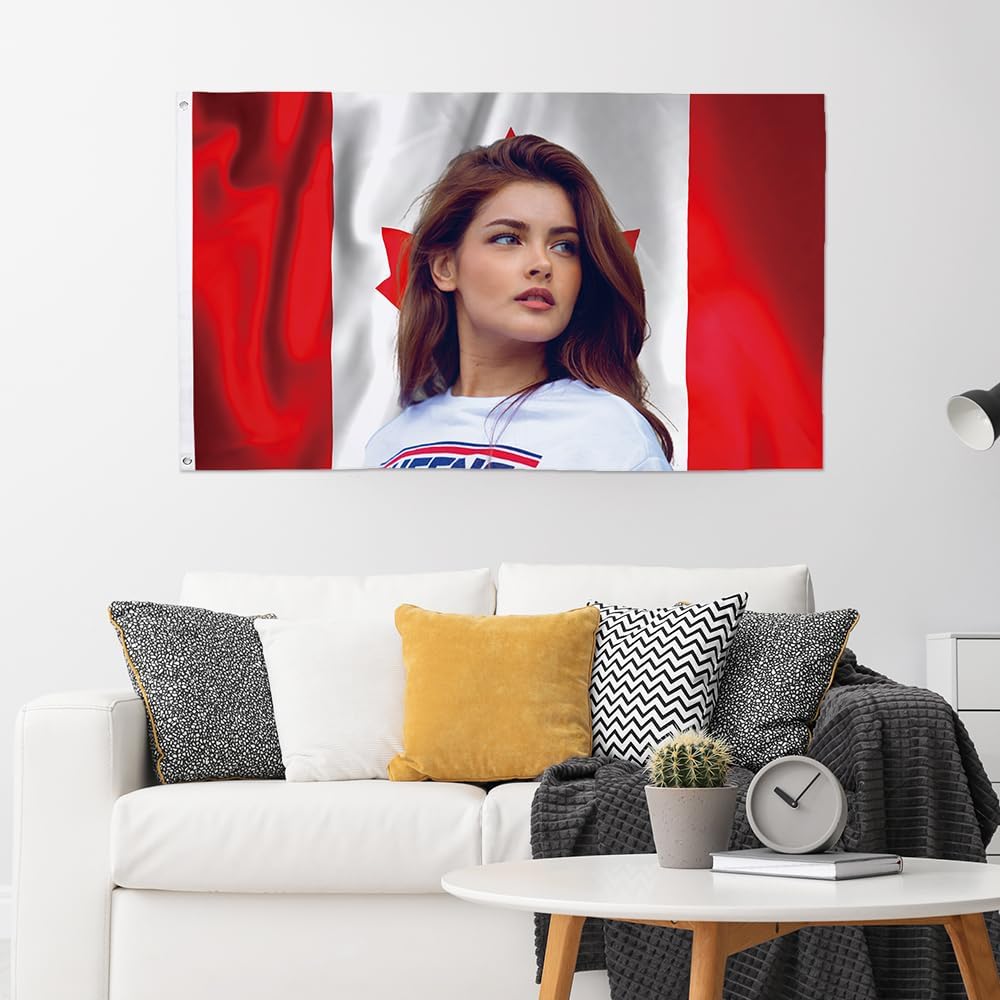 Flagicts 100% Polyester Custom - đánh giá và giá Home Decor Canada