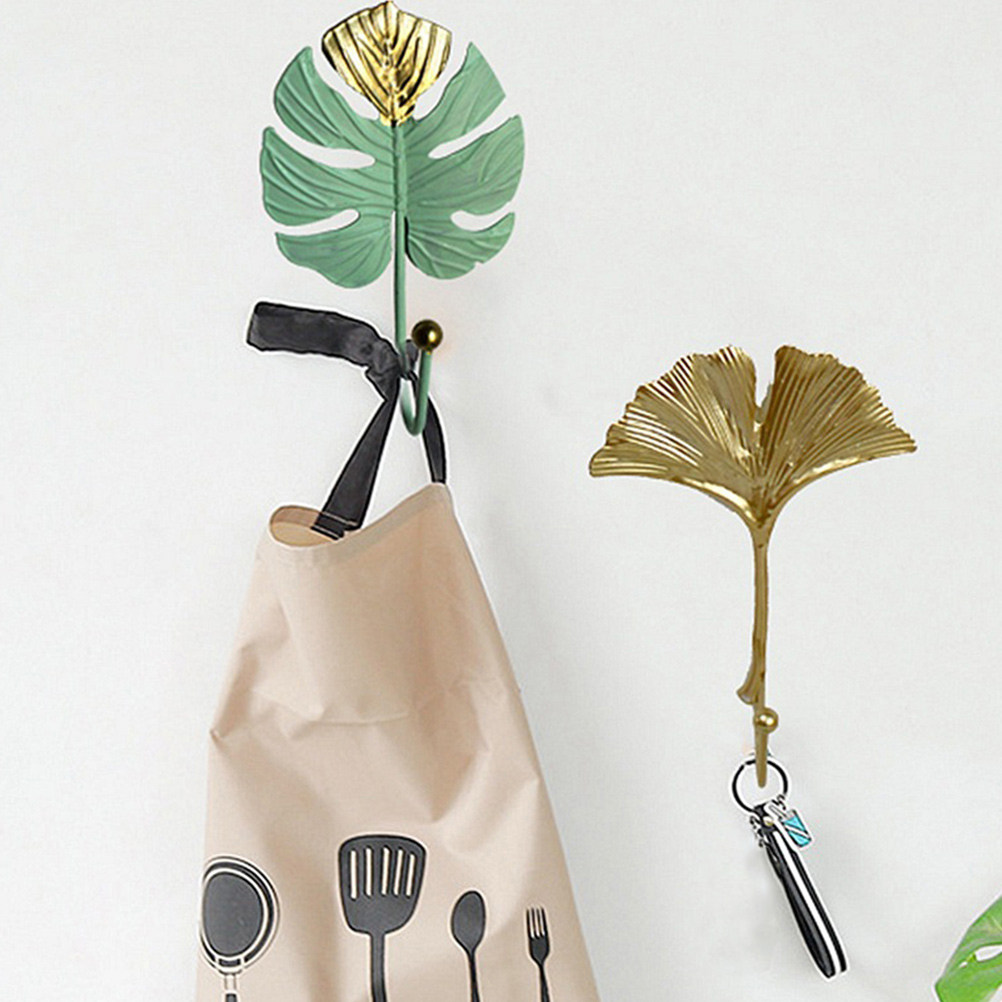 3Pcs Mini Leaf Shape Wall Hook - đánh giá và giá Home Decor Luxury