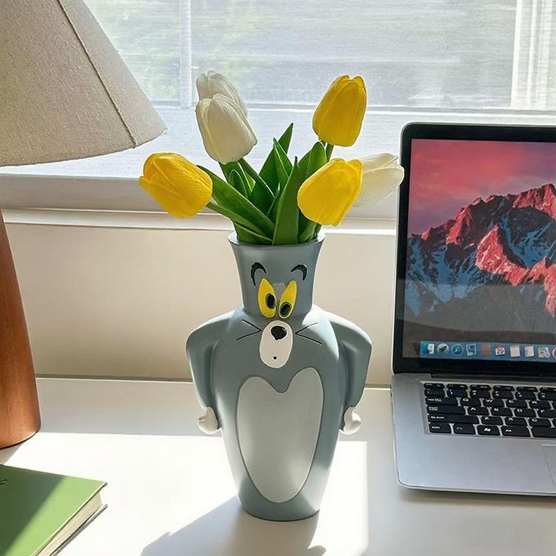 Cartoon Tom New and Jerry New  - đánh giá và giá Home Decor Vase