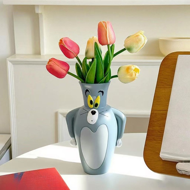 Cartoon Tom New and Jerry New  - đánh giá và giá Home Decor Vase
