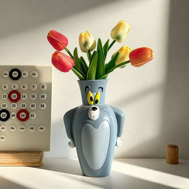Cartoon Tom New and Jerry New  - đánh giá và giá Home Decor Vase