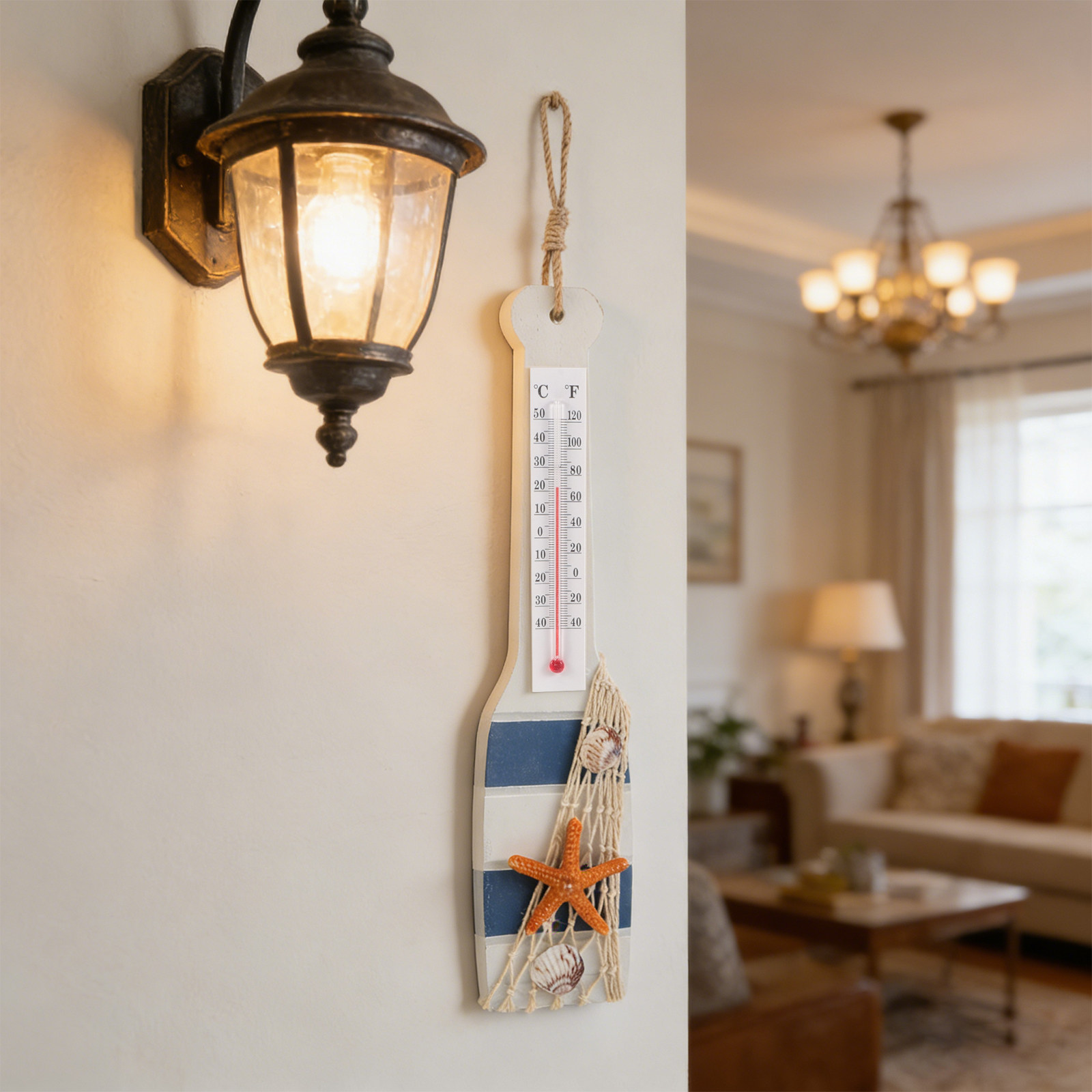 Wooden Paddle Wall Decor Beach - đánh giá và giá Home Decor Nautical