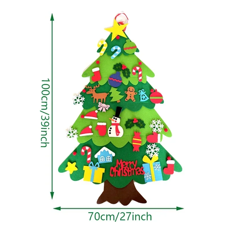 Kids DIY Felt Xmas Tree Set Ch - đánh giá và giá Home Xmas Decor Ideas